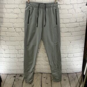 Russel Sweatpants Mens Sz M Gray Drawstring Waist Athletic Stretch